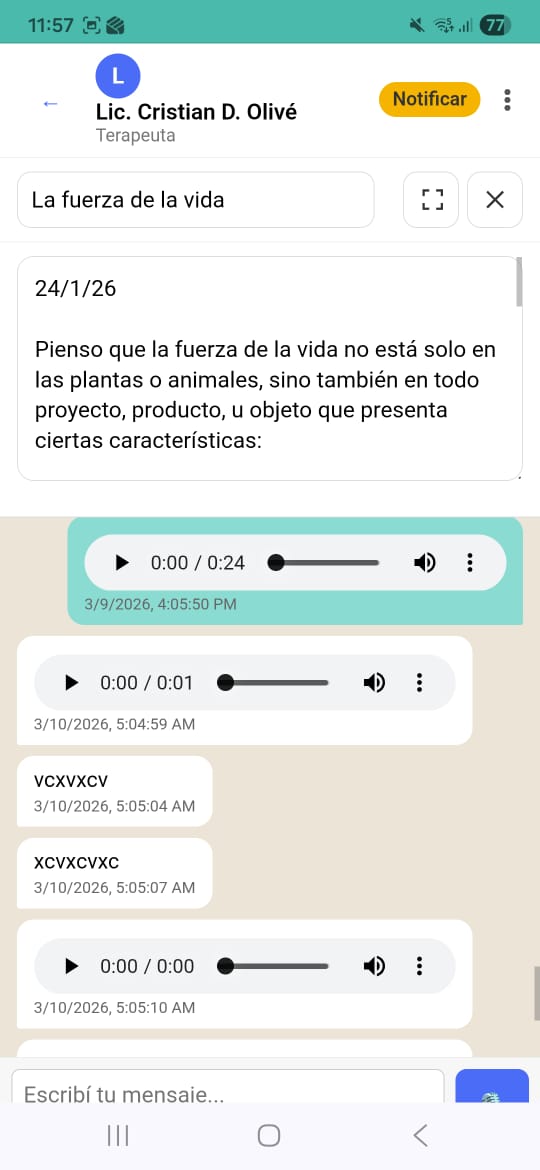 Notas contraídas en MTM