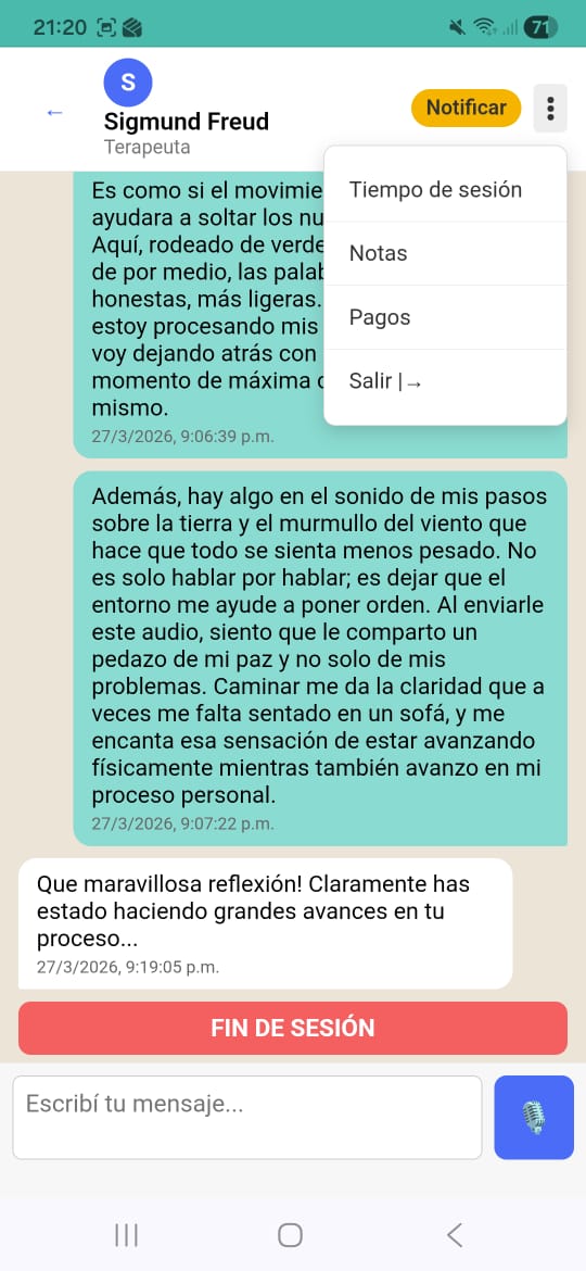 Opción salir en MTM